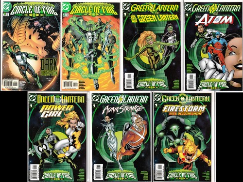 Green lantern circle fire - of,