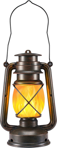 Vivid flame led lantern - flame,